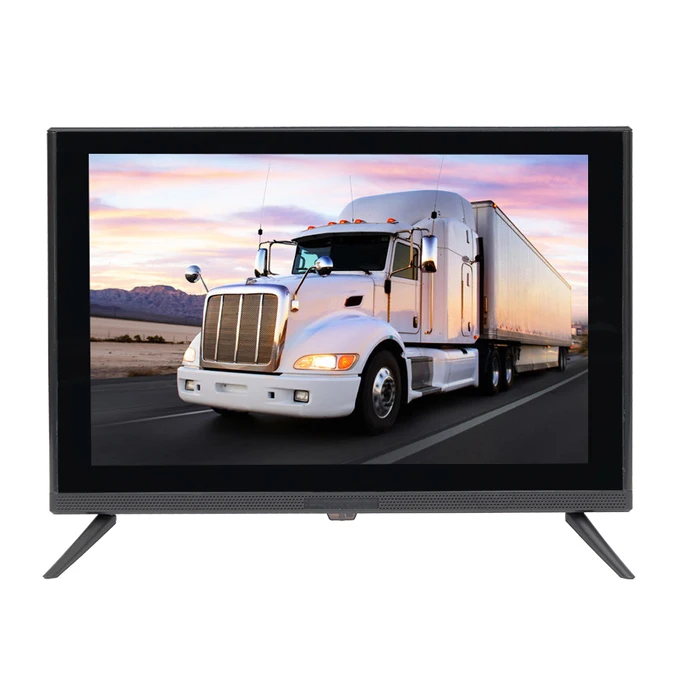 15 inch 17inch 19inch China Cheap Solar LED Tv 12v DC Home Tv mini television SKD CKD