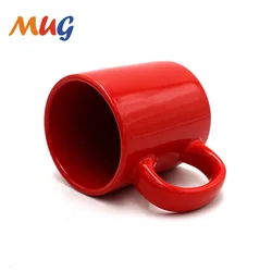 Custom Color Glazed Coffee Mug All Colorful Mug Colorful Printing Ceramic Mug