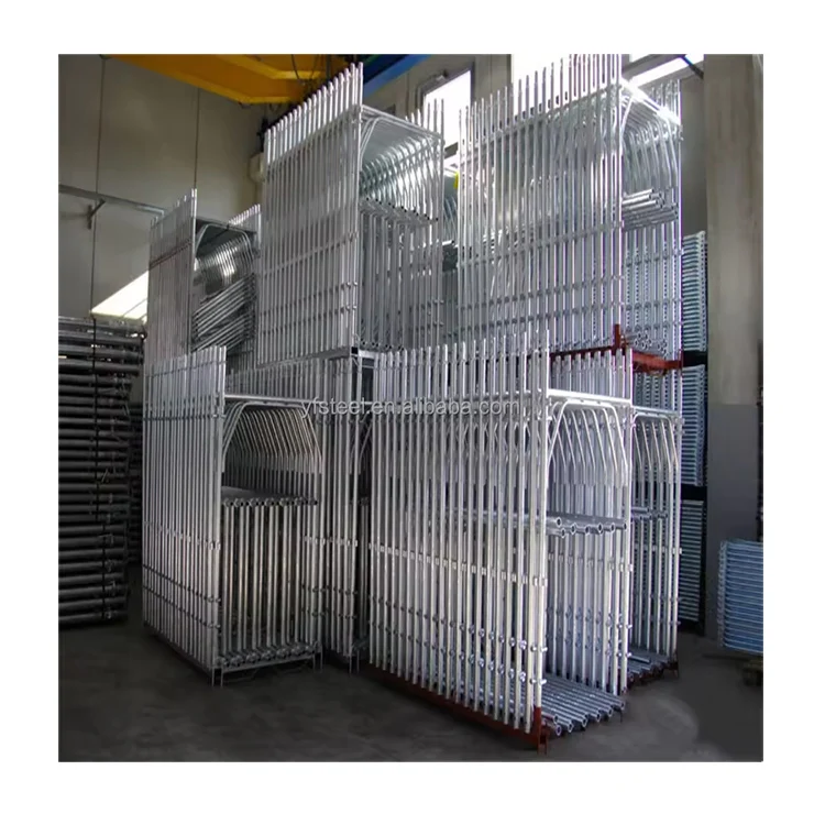 Construction Building Flip/Drop/Fast/Snap on/V/C/Canada Lock Mason/Walk Through/Ladder H Scaffold Frame