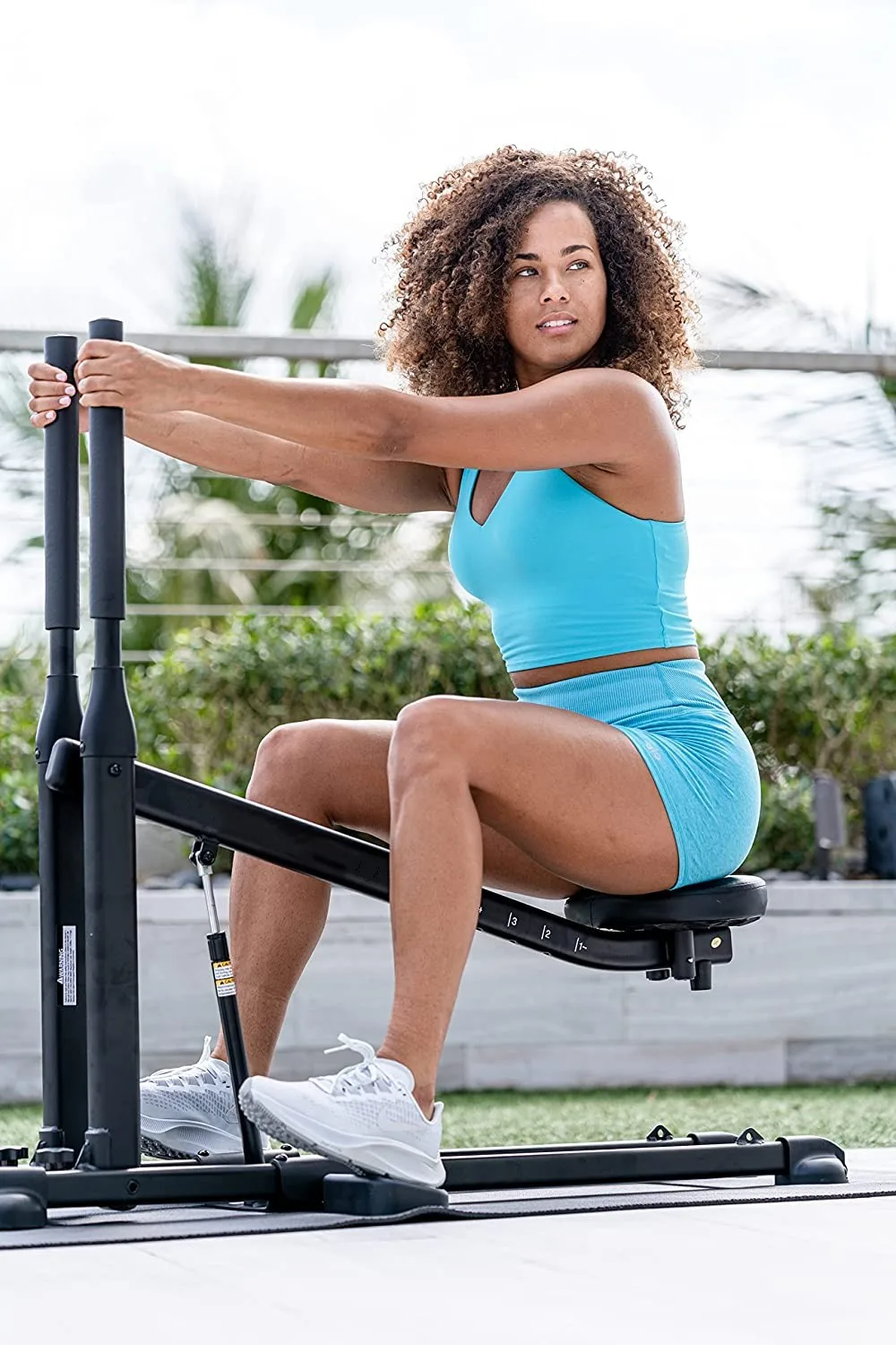 Wellshow Sport Squat Machine Home Exercise Equipment for Sculpted Glutes and Core Easy Set Up Foldable Fitness Equipment |