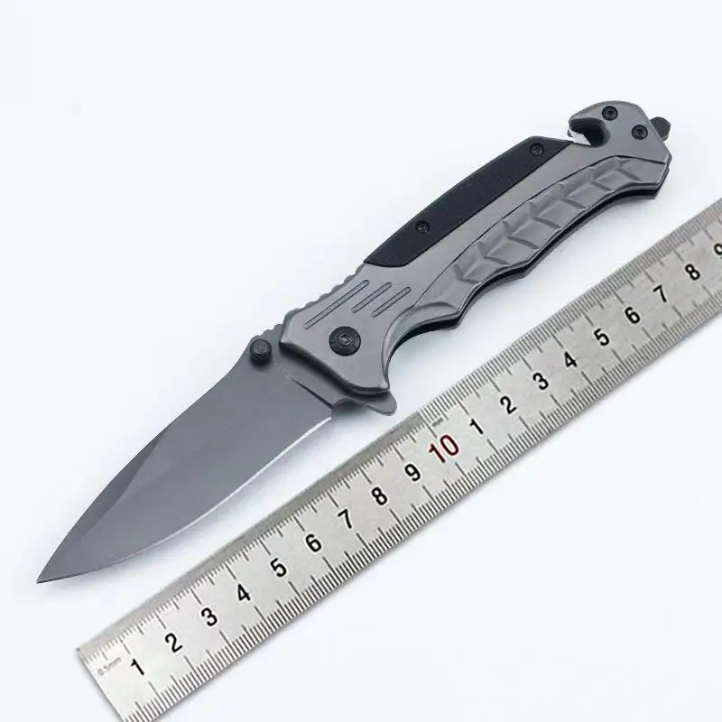 
 G10 складной карманный нож для выживания со стеклом и резаком для ремня  