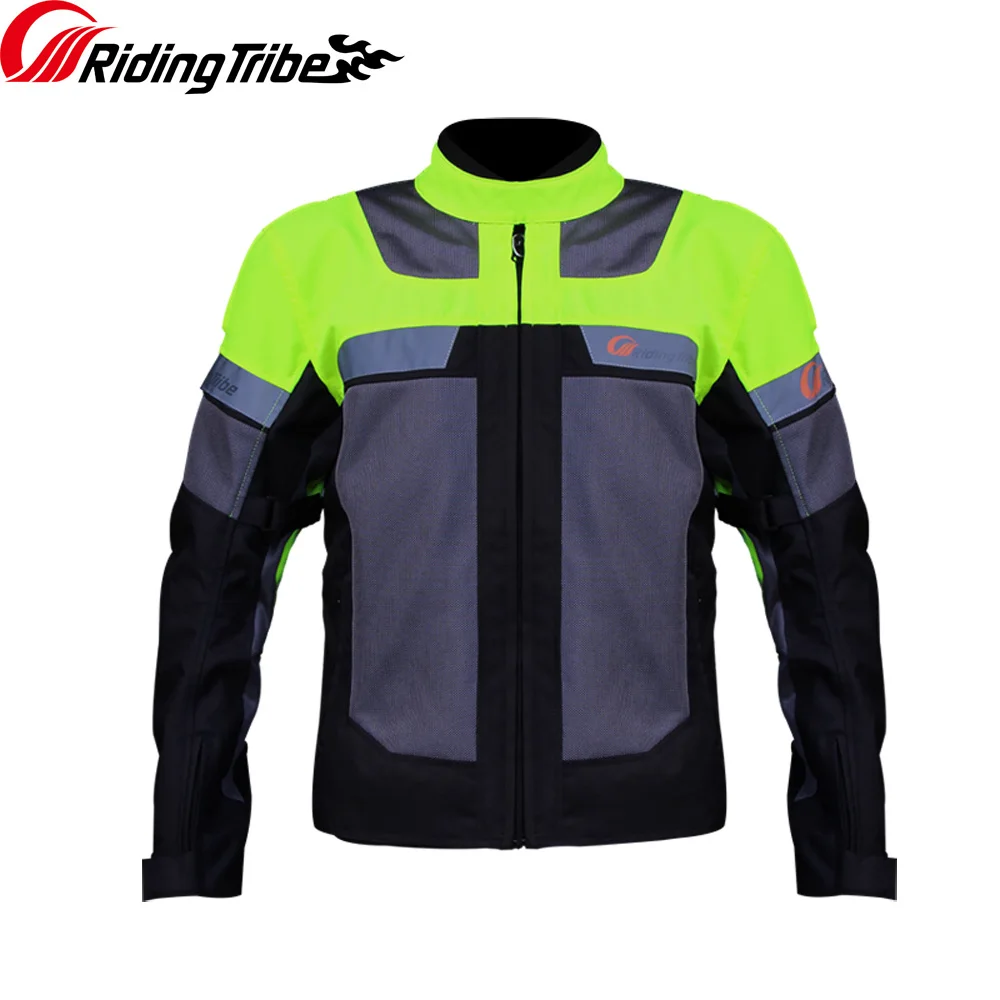 Флуоресцентная зеленая одежда Probiker из полиэстера, мотоциклетная куртка, дышащие водонепроницаемые гоночные костюмы для мотокросса для мужчин