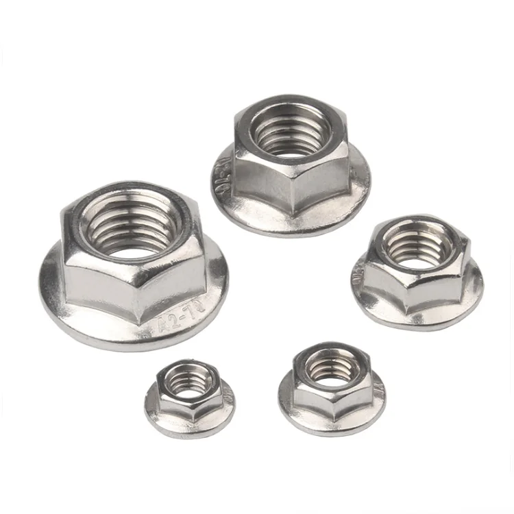 Fastener manufacturer carbon steel Self Locking Nut galvanized self-locking hex nut