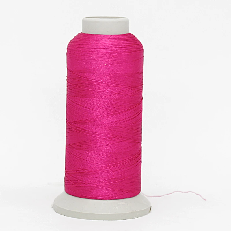 Cheap Bulk 5000M 120D 260 Colors Embroidery Polyester Thread Abrasion Resistance Skeins For Digital Missions Luminescent Mix