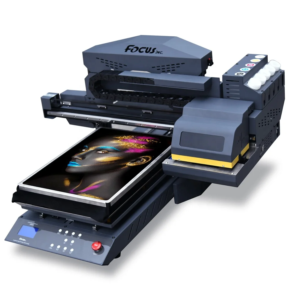 A3 DTG printer with 5 color printing T shirts hat shoes with manufacture price