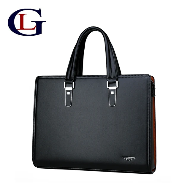 Деловая сумка для мужчин, портативный портфель из высококачественной искусственной кожи с кодовым замком и защитой от кражи