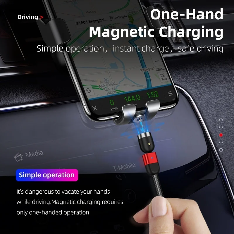 
Magnetic phone cable L Shape and Straight Use mobile phone charger cable 