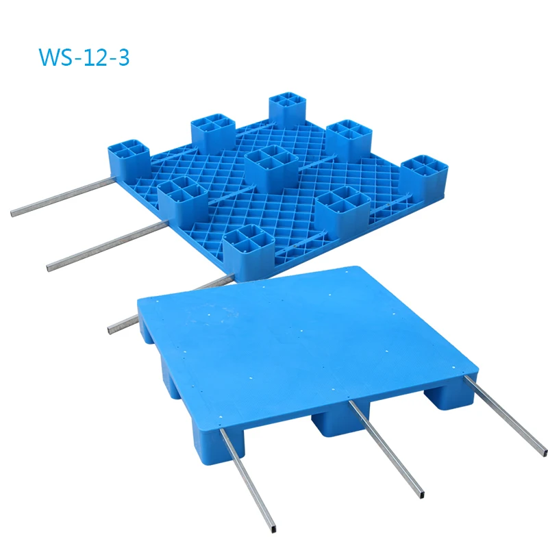 Single Side Warehouse Perforated Deck HDPE Racking Plastic Pallet for Industry