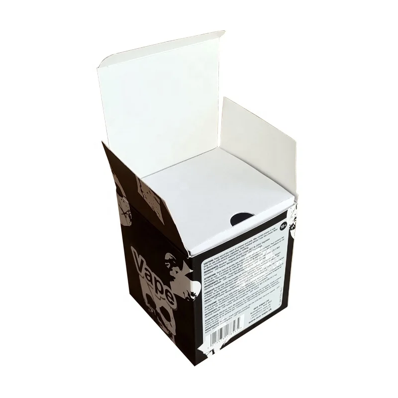 Wholesale recycled paper candle packaging carton boxes with insert paper folding carton box for cosmetic packaging