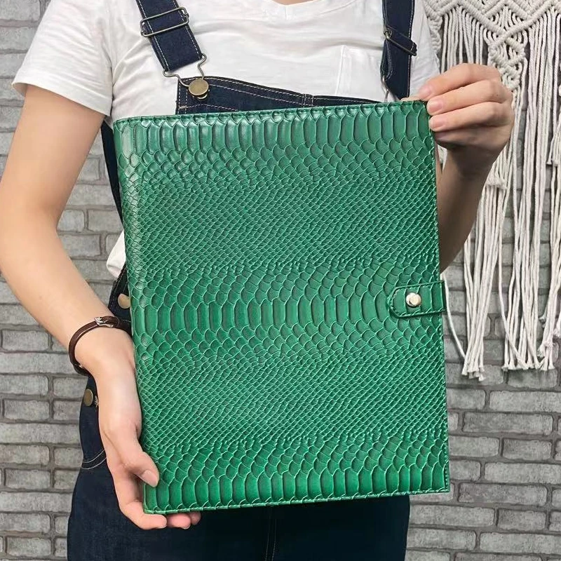 Папка для папок из крокодиловой кожи