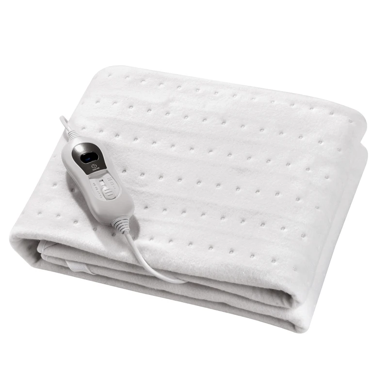 Thermal Underbed Electric Blanket Bed Warmer Blanket With Soft Fleece Machine washable For Winter Use