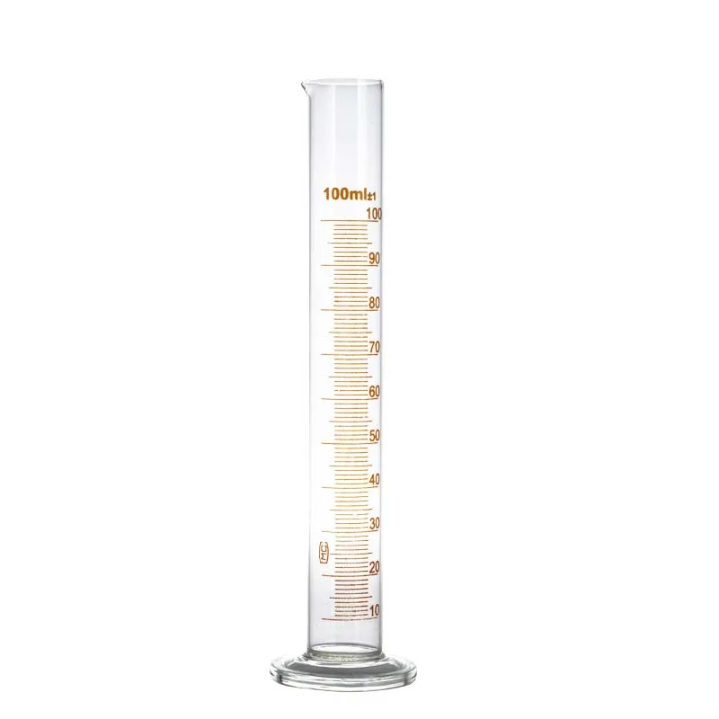 New Product Laboratory 100ml Measuring PP Graduate Cylinder Low Price