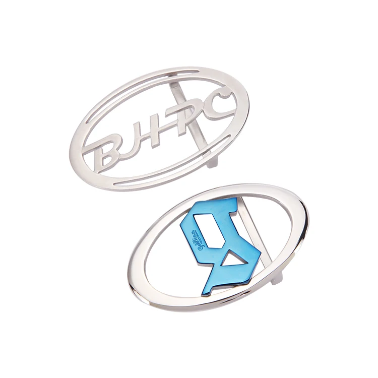 
Blu Flut custom fashion stainless steel belt buckle stainless steel logo buckle 