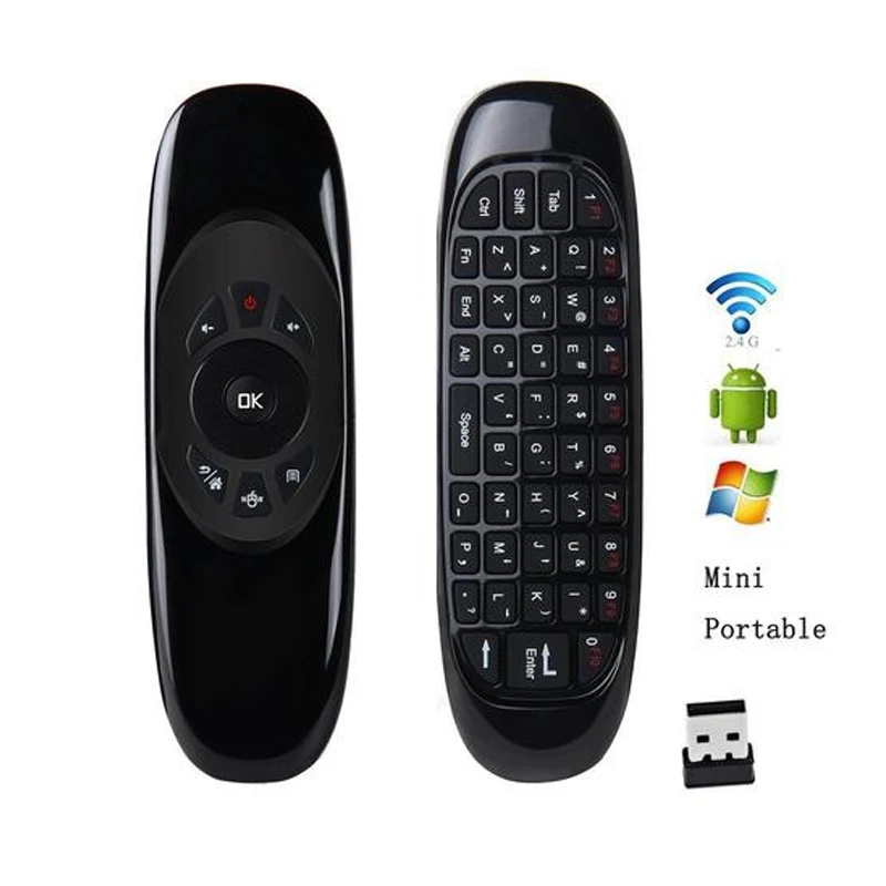 T10 Rechargeable Wireless Air remote control c120 air mouse