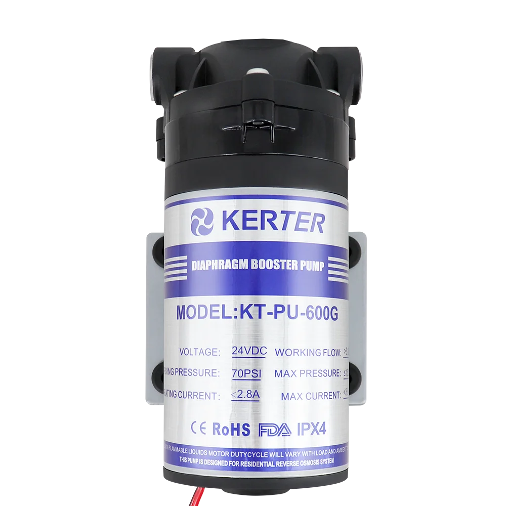 RO Water Purifier System 24V RO Booster Pump 600GPD