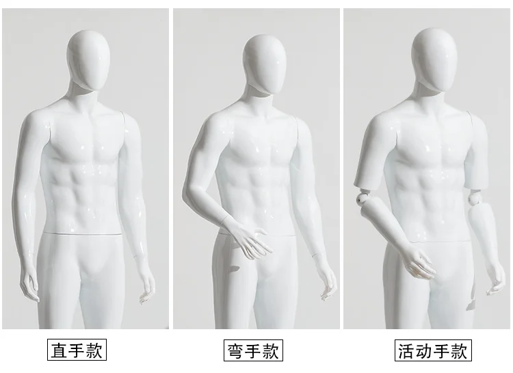 high quality plastic unbreakable glossy white manikins full body asian men suit model male mannequin with bald head
