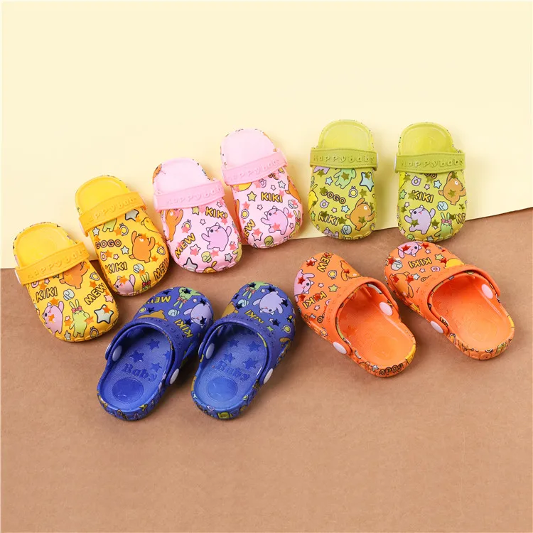 
Summer Toddler Baby Indoor Beach Swimming Slippers Children Flat Cute Sandals Boys Slippers 