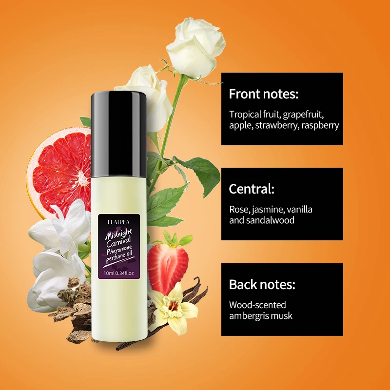 High Quality Natural Long Lasting Roll on Parfum Good Scent Roller Perfume  for Halloween