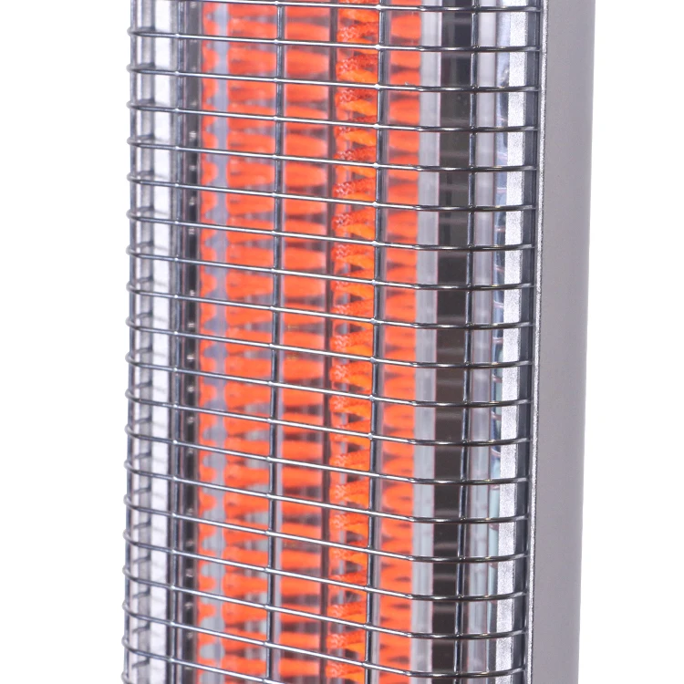 Custom Remote Control 1600W Electric Indoor Standing Heater Infrared Patio Heater