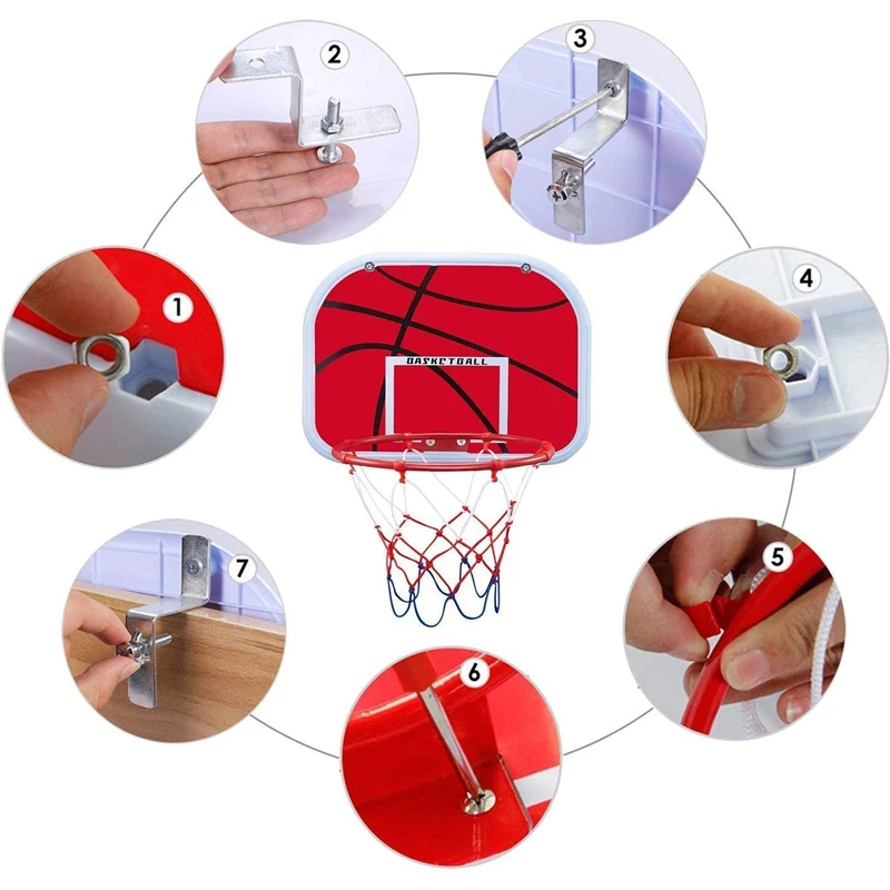 2024 Hot Sale Indoor Mini Basketball Hoop Set for Kids