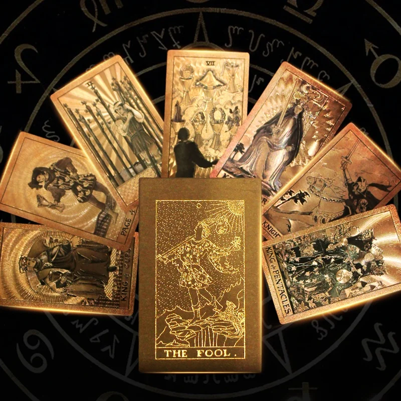Tarot Decks Wholesale Custom Printing Tarot Cards Board Game Playing Card Game Baraja De Tarot Card With Guidebook