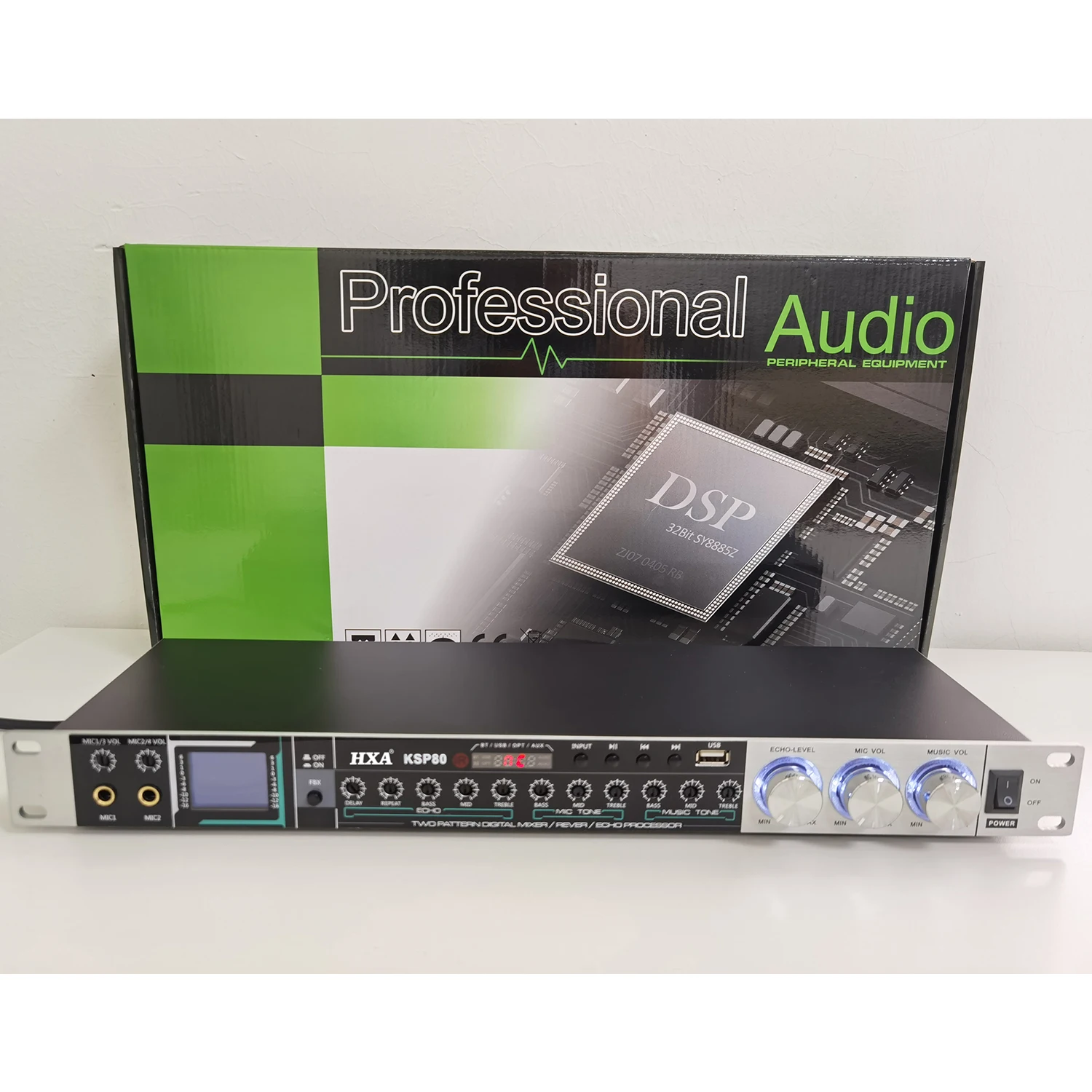 Высококачественный Профессиональный цифровой аудиопроцессор KTV для караоке