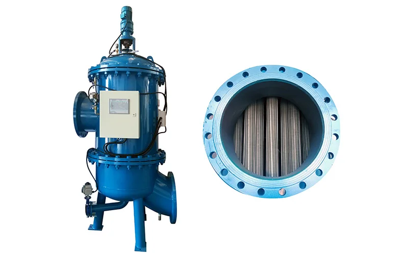 Sucking backwash filter full automatic for sea water filtration