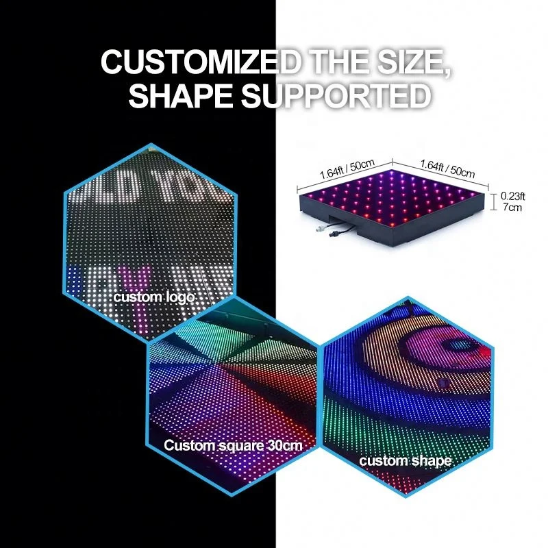 Rental Business Music Concert Auto-Run-Mode Lighted Floor Panels