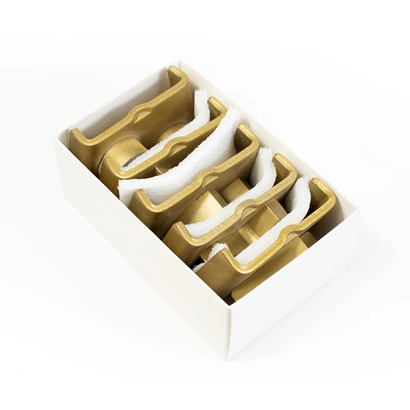 Somebetter Diamond Shoes with Double Arrow Segments Concrete Grinding Diamond Shoes for HTC floor grinder