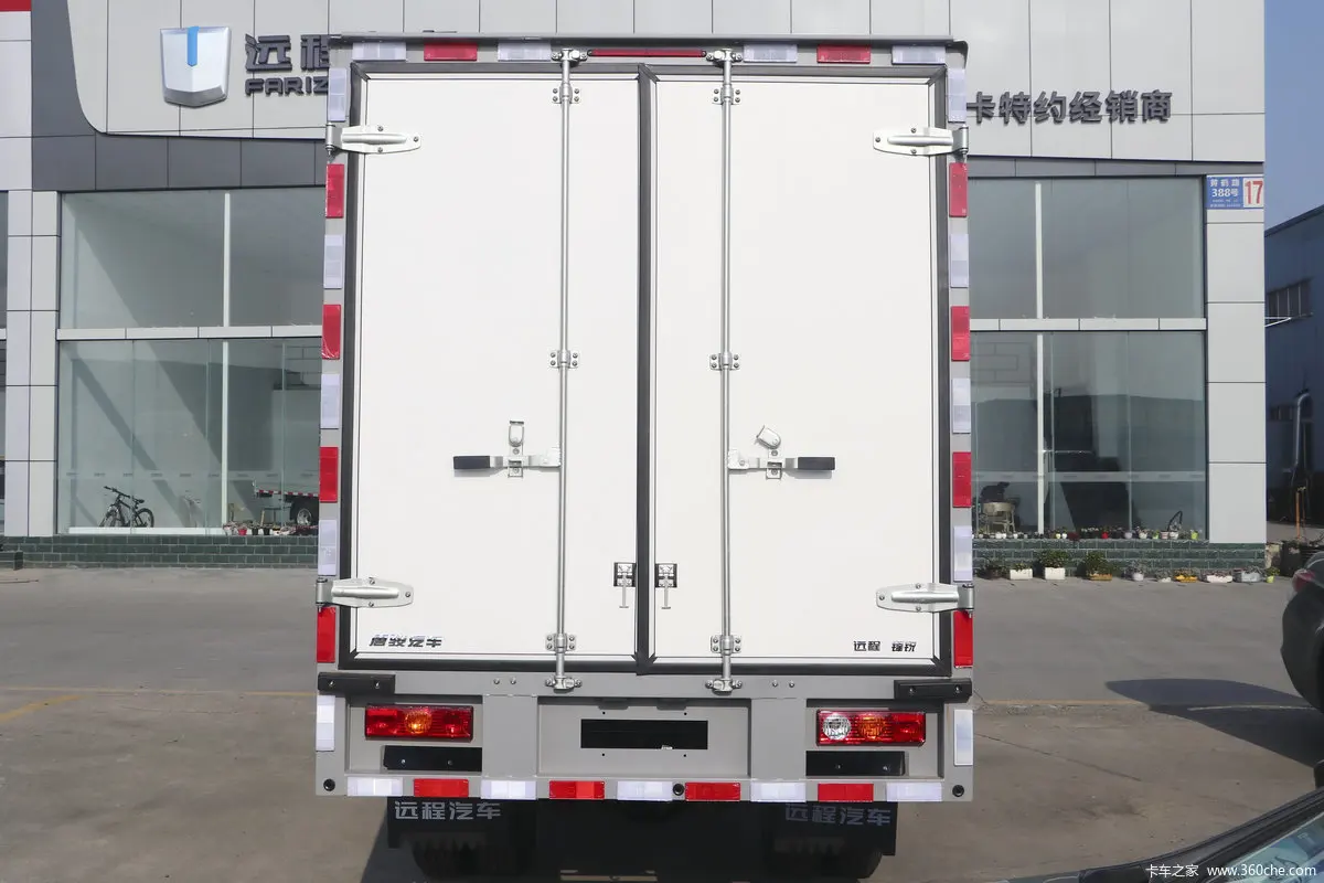Geely Remote high quality high performance Four-wheeled electric cargo box truck
