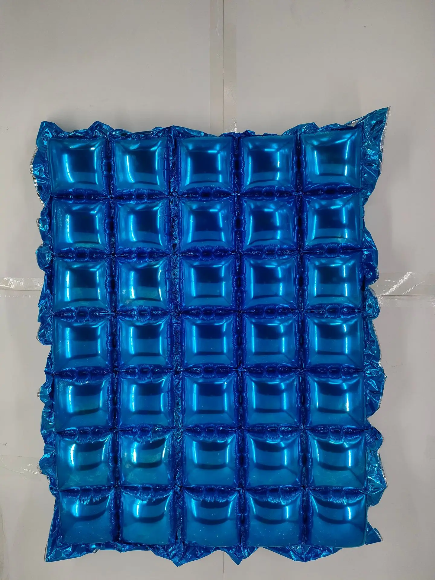 Background Wall Aluminum Foil Balloon Five Row Square Curtain Birthday Party Decoration Balloon Wall