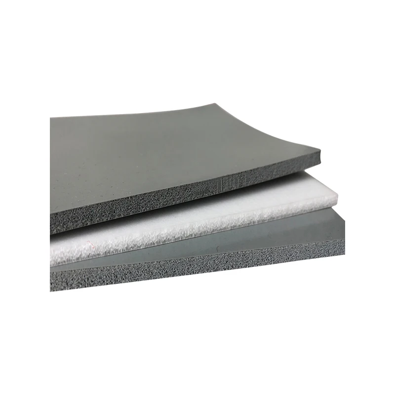 Customized die cut different shape heat resistant silicone sponge sheet silicone rubber foam sheet