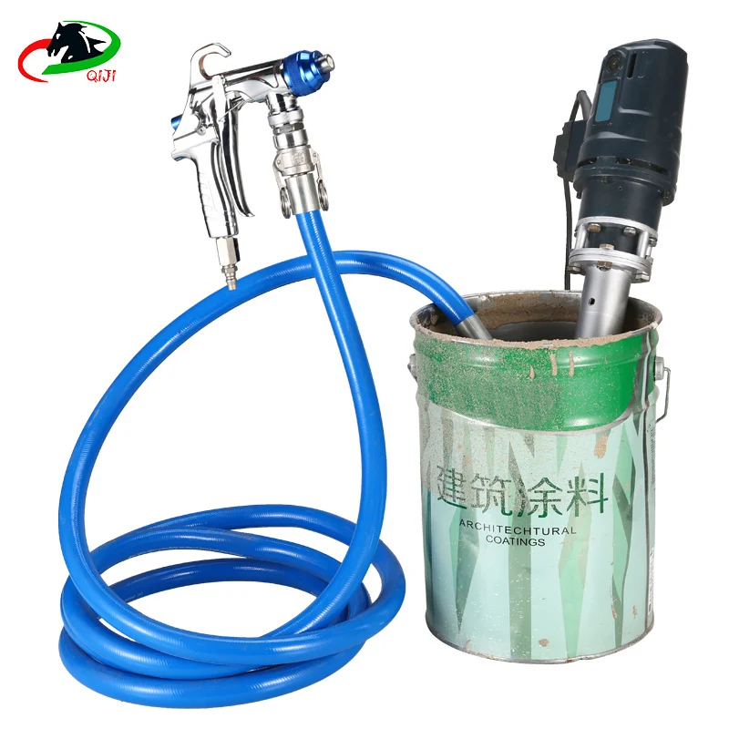 Multifunctional putty spray gun real stone paint grouting spraying machine