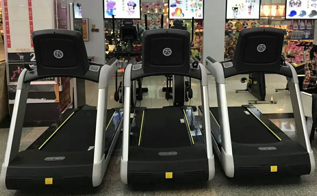Recommend Commercial Gym Equipment Fitness Treadmill with LCD Display TV Motor Driven Commercial treadmill machine