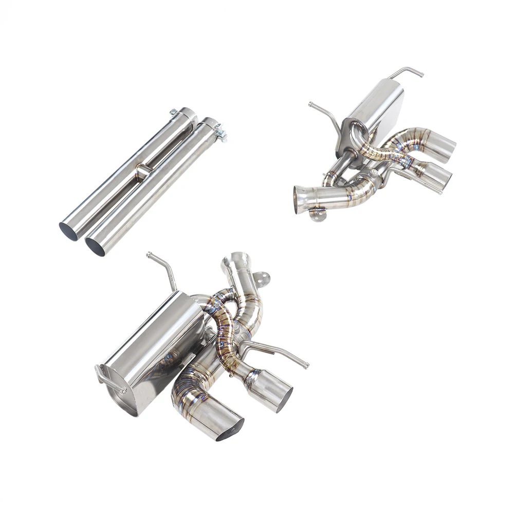 China manufacture Titanium alloy Catback Exhaust For Ferrari Ff F12 Berlinetta 6.3 2012- Exhaust Pipes