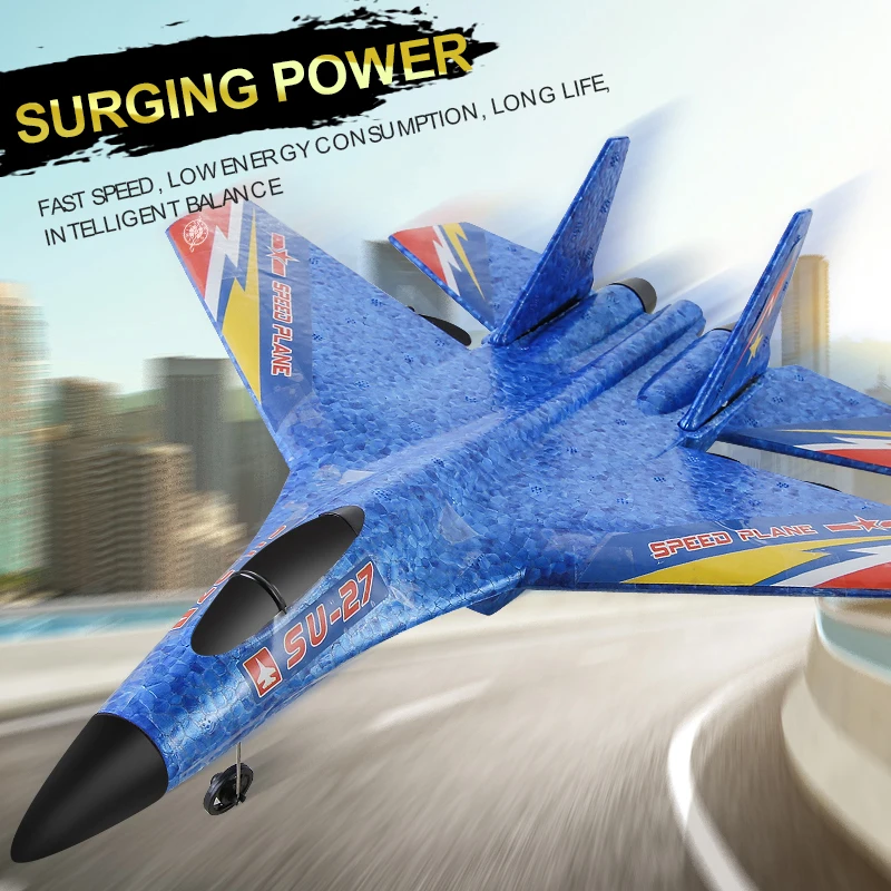 electric EPP Aircraft Model Glider Foam Air Plane Anti-fall Unbreakable Flying Rc Toy Su 35 27 Radio Remote Control Rc Airplane