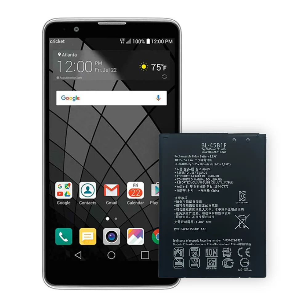 BL-45B1F высокого качества батареи мобильного телефона для LG V10 VS990 F600 H900 H901 H960 H961 H962 H968 H961N F600L F600S