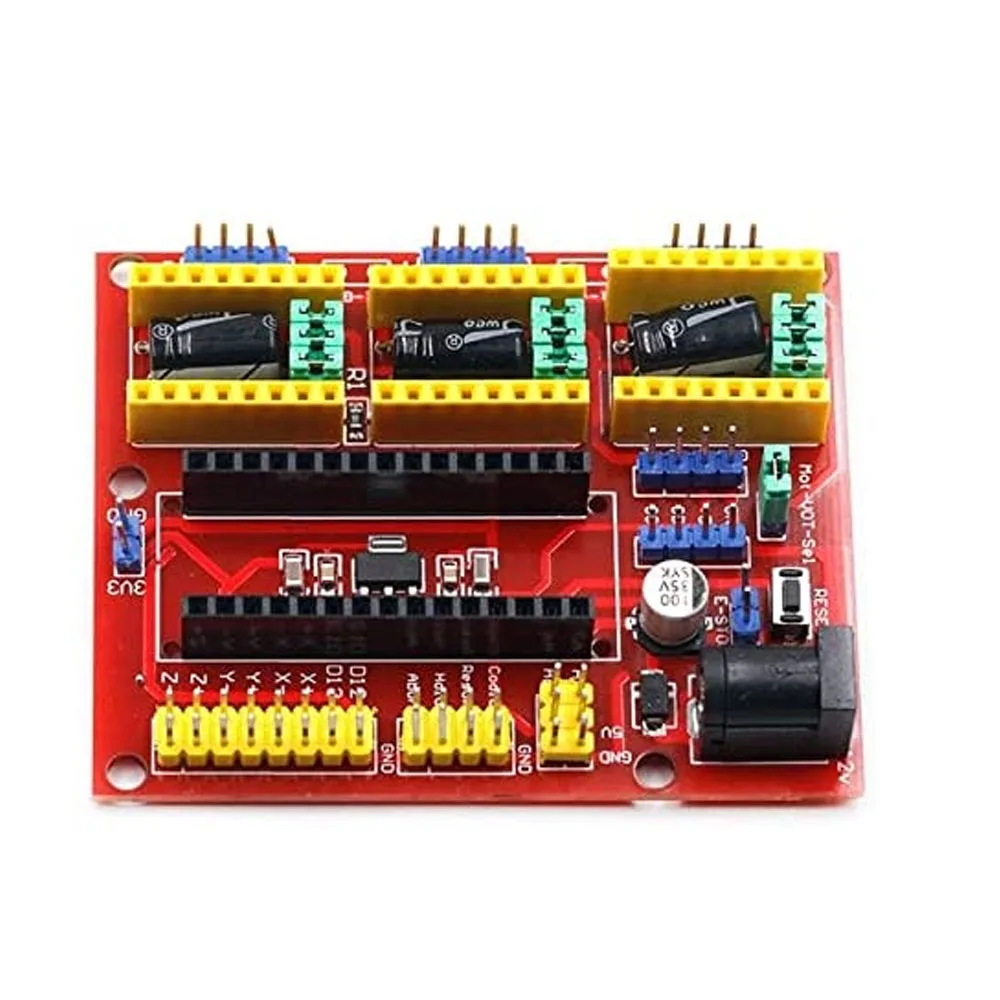 CNC Shield V4 for Engraving Machine 3D Printer A4988 Driver Expansion Board for Arduino Nano DIY KIT