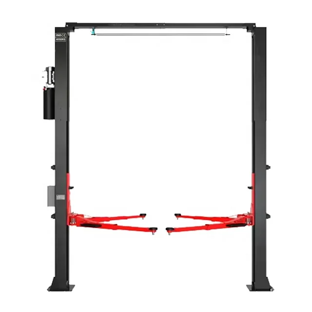 hydraulic jack elevator tire shop combo lifter 10000 ramps wash machine 5t two 2 post poles column car lift for trucks