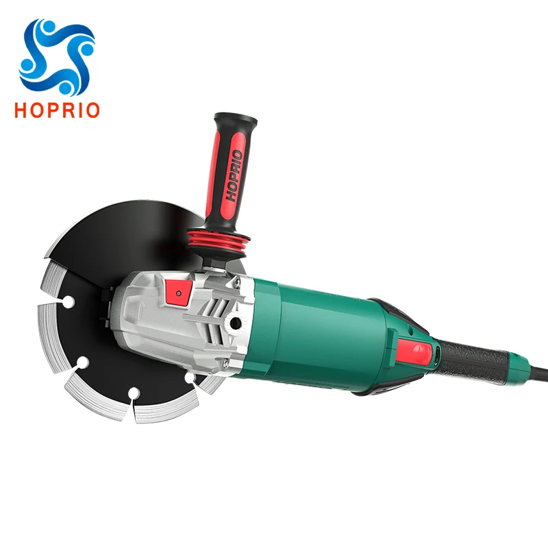 Hoprio 9 дюймов 220 В 2600 Вт Высокоэффективная бесщеточная угловая шлифовальная машина