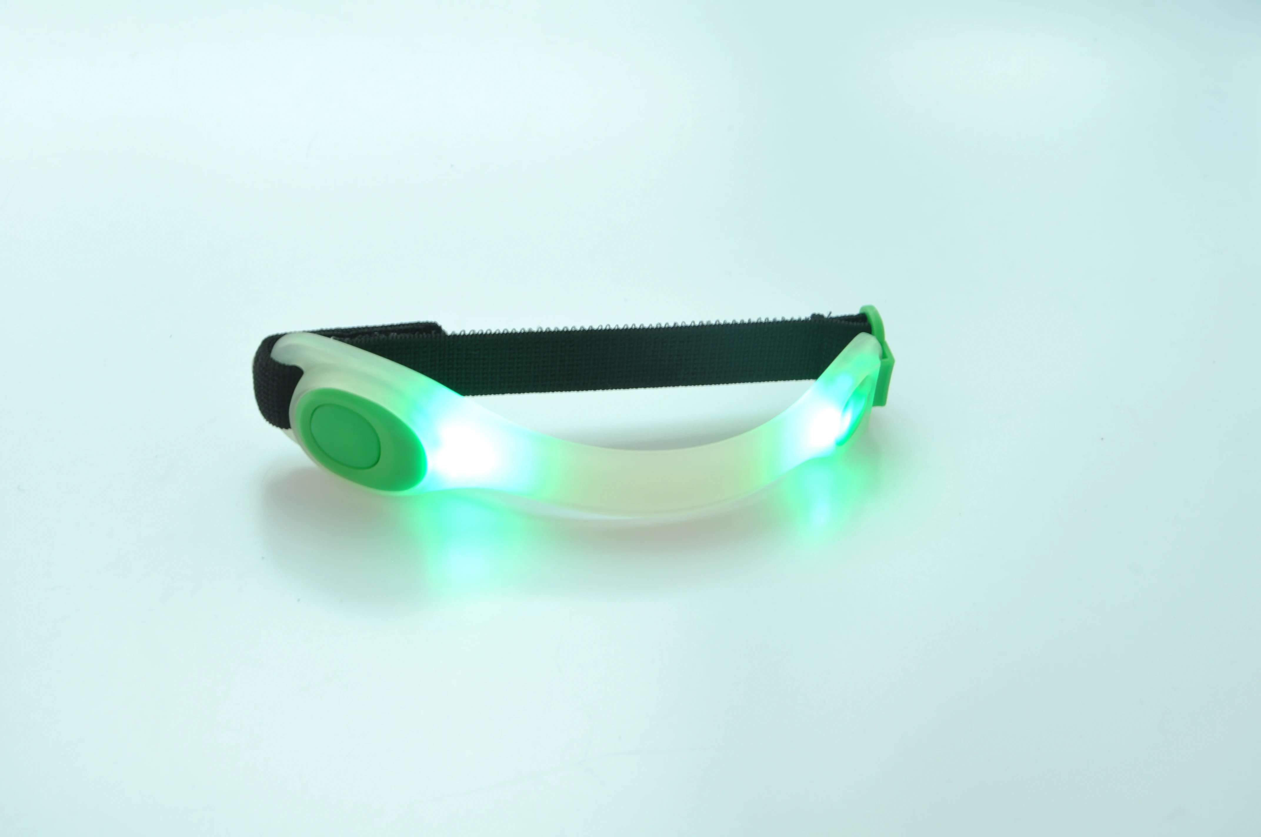 Running Safety Cycling Jogging Reflective Belt Wrist Ankle Convenient LED Slap Band