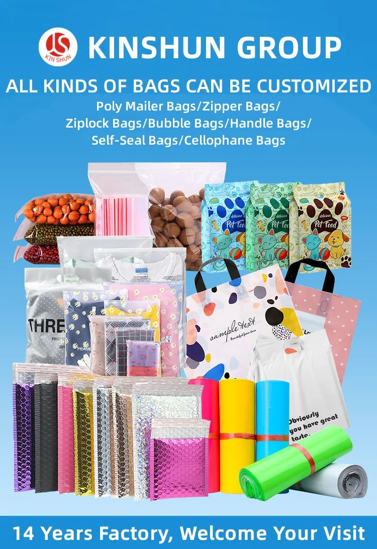 Kinshun Factory Custom Printed Logo Food Cookies Frosted Slider Wrap Dispenser Compostable Storage Freezer Plastic Ziplock Bags