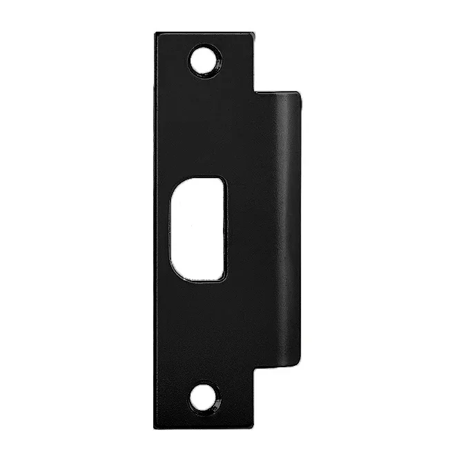 High quality commercial matt black strike plate