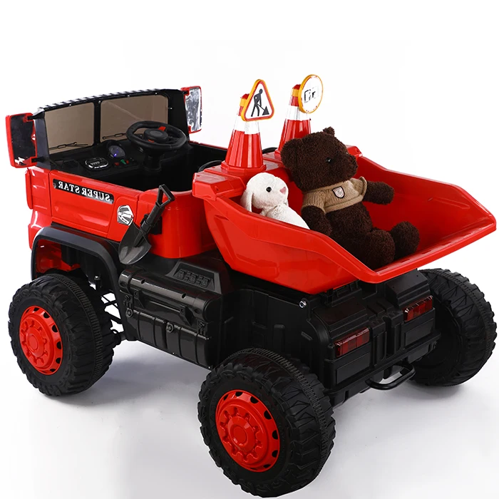 Новый модный дизайн, Детский Электрический автомобиль с четырьмя пластиковыми колесами на батарейках