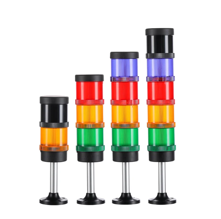 AD11 combined 12/24/48/110/220V warning light bar led flash led signal tower light