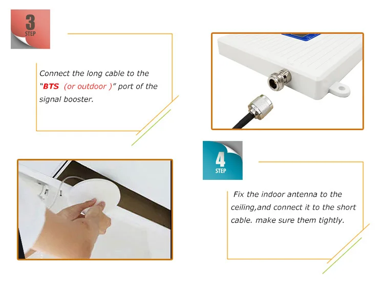 Intelligent cell phone network booster 900mhz 1800mhz 2100mhz cell phone signal booster gsm signal booster for 2G 3G 4G