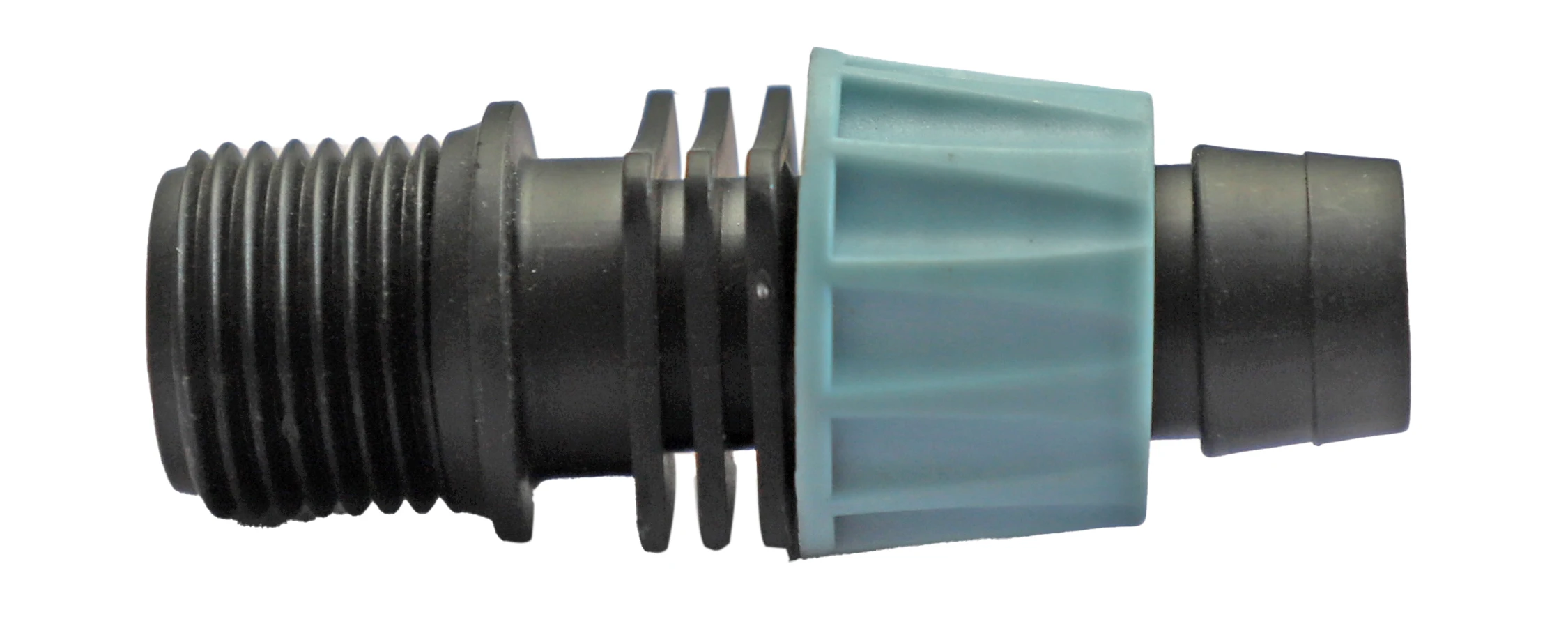 Lock Nut with External Thread Drip Tape 16mm Connector Fittings Factory Direct Supply for Farm Irrigation System
