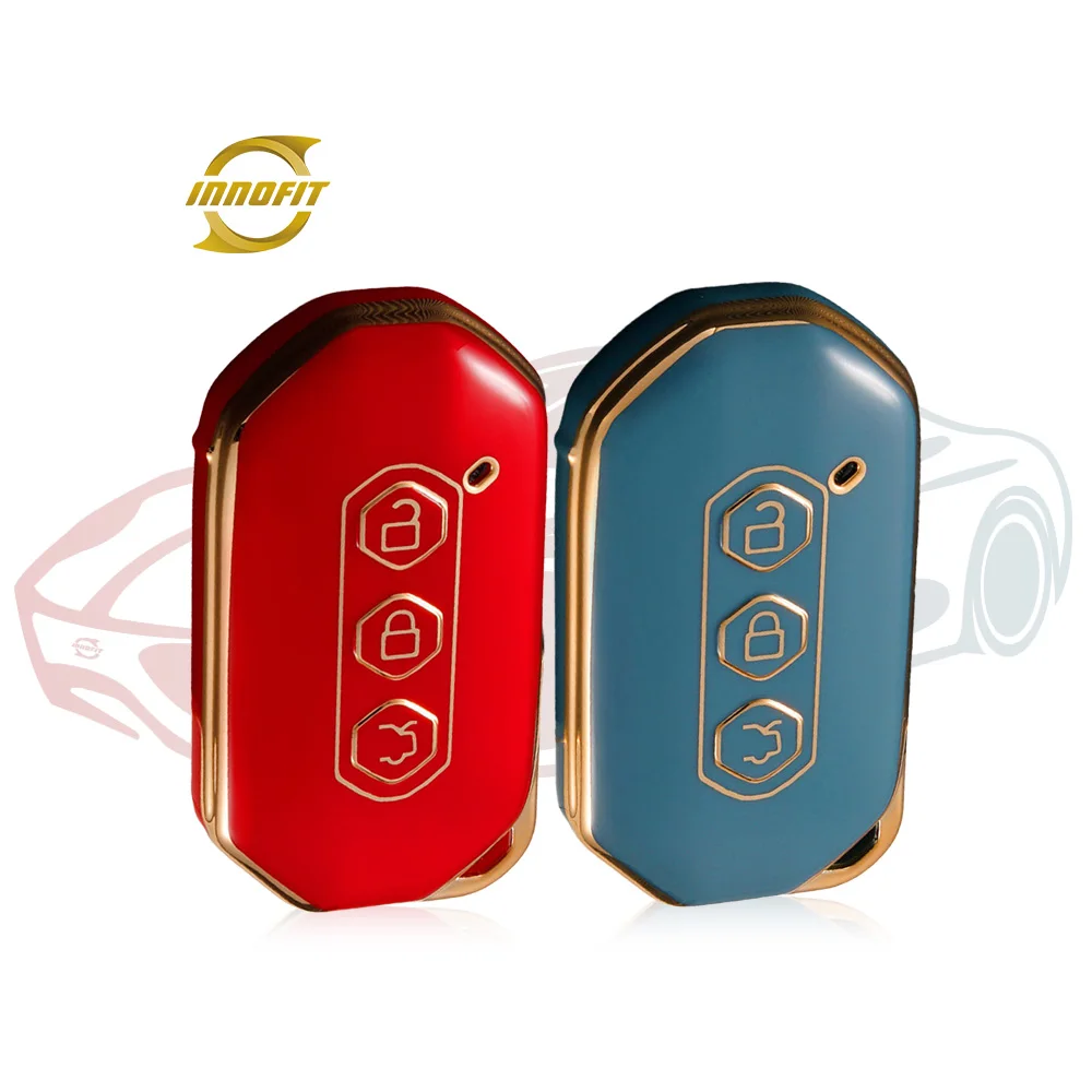 Innofit WUD1 TPU Key Case For Car High Quality Supplier For Wuling Mini EV GAMEBOY GB Waterproof Auto Clef Protection