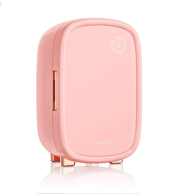 
New 12L Custom portable beauty make up small refrigerator pink mini fridge for skincare 