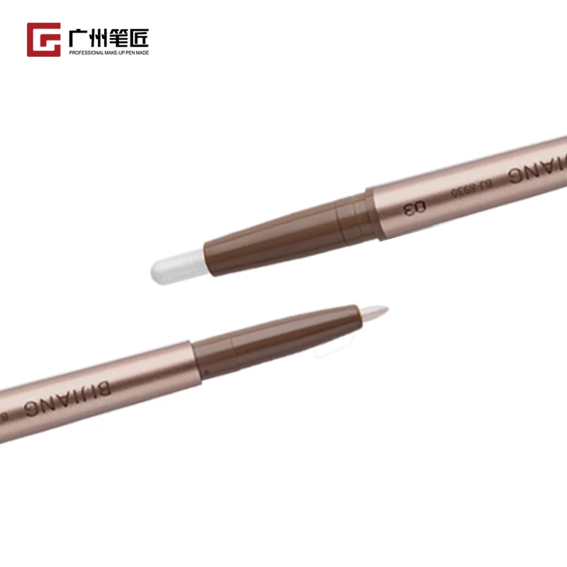 cosmetic custom logo  packaging Automatic Eyebrow Pencil Waterproof double take Eyebrow Pencil for Eye Makeup liquid eyeliner